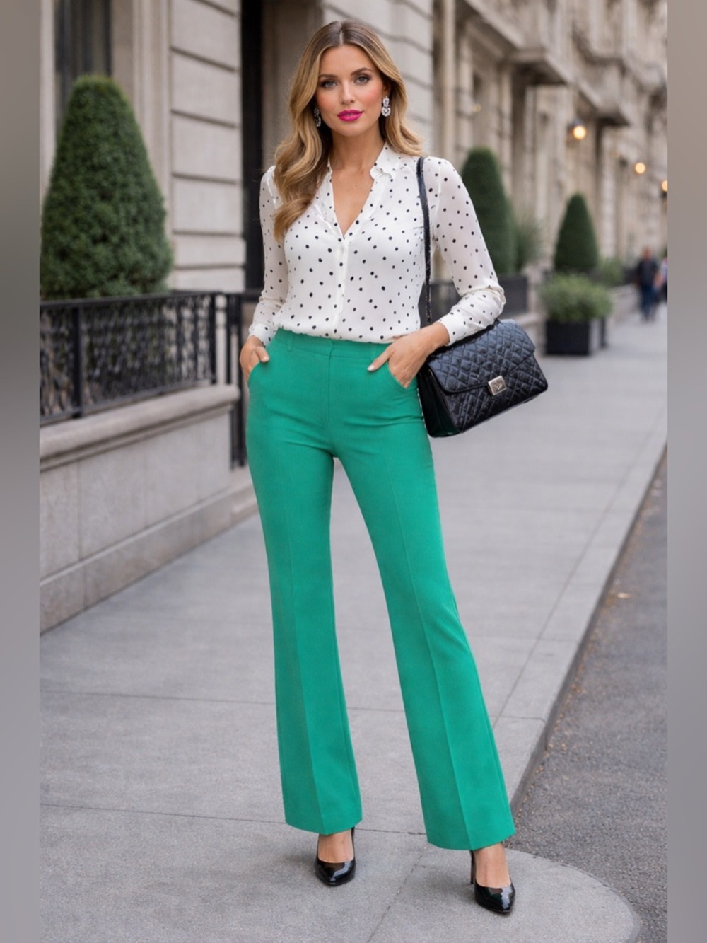 Alice & Olivia BootCut Pant - Picture 11 of 11